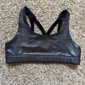 Old Navy Girls Shimmering Sports Bra
